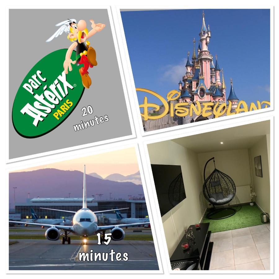 Appartement Cosy Proche Roissy Cdg Asterix Disneyland Paris Goussainville  Kültér fotó