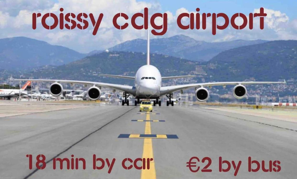 Appartement Cosy Proche Roissy Cdg Asterix Disneyland Paris Goussainville  Kültér fotó